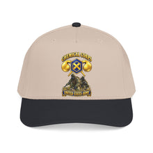 Load image into Gallery viewer, Mid Profile Baseball Cap - Army - Chemical Corps w Scene - 3D - Enhanced