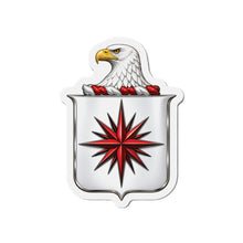 Load image into Gallery viewer, Die-Cut Magnet - COA - Central Intelligence Agency (CIA) wo Txt - 3D - Enhanced
