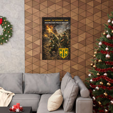 Load image into Gallery viewer, Matte Poster - Saigon Tet - 1968 - 18th Military Police Brigade