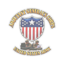 Load image into Gallery viewer, Kiss-Cut Stickers - Army - Adjutant General's Corps - Tactical - 3D - Enhanced