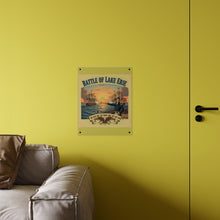 Load image into Gallery viewer, Acrylic Wall Art Panel - During the War of 1812, Commandant Perry’s American freshwater fleet takes on the Royal Navy in the Battle of Lake Erie