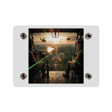 Load image into Gallery viewer, Acrylic Wall Art Panel - VIetnam Hot LZ from Side Door