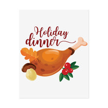 Load image into Gallery viewer, Rolled Poster - Holiday Dinner