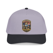 Load image into Gallery viewer, Mid Profile Baseball Cap - Women Marines - Marine Corps Womens Reserve - WWII - 3D - Enhanced