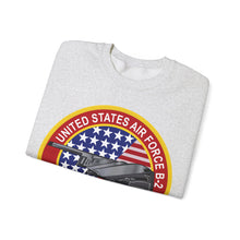 Load image into Gallery viewer, Unisex Heavy Blend Crewneck Sweatshirt - Usaf - B2 - Spirit - Stealth Bomber Wo Txt