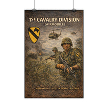 Load image into Gallery viewer, Rolled Posters - 1st Cavalry Division in Ia Drang