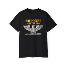 Load image into Gallery viewer, Unisex Ultra Cotton Tee - Colonel - Retired - 3D - Enhanced