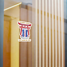 Load image into Gallery viewer, Kiss-Cut Vinyl Decals - Army - 187th Infantry Regiment - Torii, Rakkasans, Let Valor Not Fail, English, Latin X 300