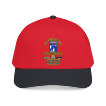 Load image into Gallery viewer, Mid Profile Baseball Cap - XVIII Airborne Corps Desert Storm Ribbons - 3D - Transparent