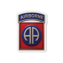 Load image into Gallery viewer, Die-Cut Magnet - Army - 82nd Airborne Division - SSI wo Txt - 3D - Enhanced