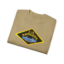 Load image into Gallery viewer, Unisex Ultra Cotton Tee - 2nd Bn, 16th Infantry - Rangers w CIB w Txt X 300