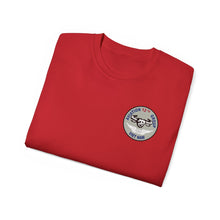 Load image into Gallery viewer, Unisex Ultra Cotton Tee - Vietnam Combat Aviation Vet w Air Crew Badges - 12th Aviation Group - Vietnam - SSI - Sgt Howard Meyers - 1968-1969 SVC X 300