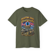 Load image into Gallery viewer, Unisex Ultra Cotton Tee - Army - Phantom Army - Operation Fortitude - WWII - 1st FUSAG - 3D - Enhanced
