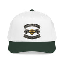 Load image into Gallery viewer, Mid Profile Baseball Cap - USCG - Boarding Officer w txt - 3D - Enhanced