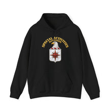 Load image into Gallery viewer, Hoodie – Special Activities Division - COA - Central Intelligence Agency - 3D - Enhanced
