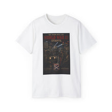 Load image into Gallery viewer, Checkpoint Charlie Tribute Tee — 'World War III Starts' Berlin Brigade (4th Battalion, 18th Infantry)