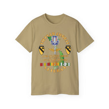 Load image into Gallery viewer, Unisex Ultra Cotton Tee - Army - Vietnam Combat Cavalry Veteran w 11th Aviation Group - 1st Cav Div X 300