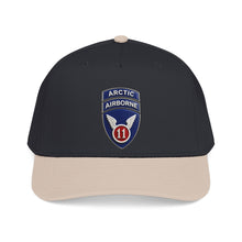 Load image into Gallery viewer, Mid Profile Baseball Cap - 11th Airborne Division w Arctic Tab wo txt - 3D - Enhanced