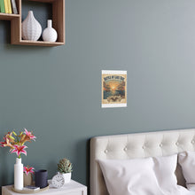 Load image into Gallery viewer, Indoor and Outdoor Silk Posters - During the War of 1812, Commandant Perry’s American freshwater fleet takes on the Royal Navy in the Battle of Lake Erie