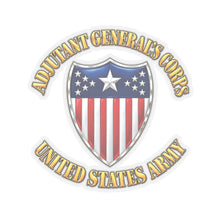 Load image into Gallery viewer, Kiss-Cut Stickers - Army - Adjutant General's Corps - 3D - Enhanced