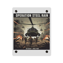 Load image into Gallery viewer, Acrylic Wall Art Panel - Air Assault - Vietnam - Operation Steel Rain