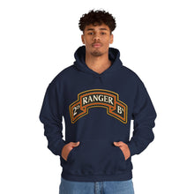 Load image into Gallery viewer, Hoodie – Army - 2nd Ranger Battalion - Ranger Scroll - 3D - Enhanced
