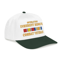 Load image into Gallery viewer, Mid Profile Baseball Cap - Opn Inherent Resolve (OIR) SVC Bar - Combat Veteran - DTF