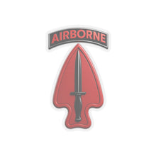 Load image into Gallery viewer, Kiss-Cut Stickers - Army - DUI - 1st Special Forces Operational Detachment–Delta (Airborne) wo txt - 3D - Enhanced