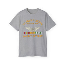 Load image into Gallery viewer, Unisex Ultra Cotton Tee - Army - US Army AirCrew - Air Crew Badge - Vietnam - Combat Veteran VN SVC X 300