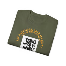 Load image into Gallery viewer, Unisex Ultra Cotton Tee - 1st Bn, 28th Infantry - Ft Riley KS X 300