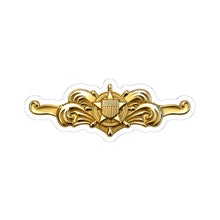 Load image into Gallery viewer, Kiss-Cut Stickers - USCG - Cutterman - Officer wo txt - 3D - Enhanced