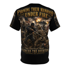 Load image into Gallery viewer, 1st Mississippi Infantry (African Descent) - Tribute Tee — Battle of Milliken's Bend (June 7, 1863) - "From Bondage to Battle"