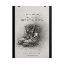 Load image into Gallery viewer, Posters - Old Soldiers Never Die