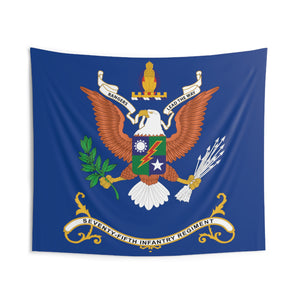 Indoor Wall Tapestries - 75th Infantry Regiment - RANGERS LEAD the WAY - Regimental Colors Tapestry