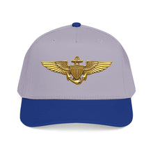 Load image into Gallery viewer, Mid Profile Baseball Cap - USCG - Aviator Badge wo txt - 3D - Enhanced