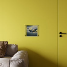 Load image into Gallery viewer, Acrylic Wall Art Panel - April 8, 1950, Baltic Sea - Latvia Soviet fighters shot down a U.S. Navy PB4Y-2 - Liberator - Cold War