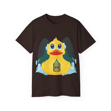 Load image into Gallery viewer, Unisex Ultra Cotton Tee - Yellow Rubber Duck - Front with Water - First Sergeant