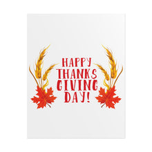 Load image into Gallery viewer, Rolled Poster - Happy Thanksgiving Day