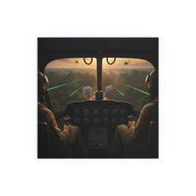 Load image into Gallery viewer, Indoor and Outdoor Silk Posters - Pilots View Hot LZ - Vietnam