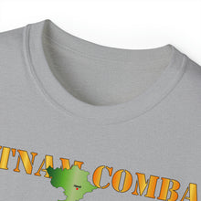 Load image into Gallery viewer, Unisex Ultra Cotton Tee - Army - Vietnam Combat Veteran w VN SVC