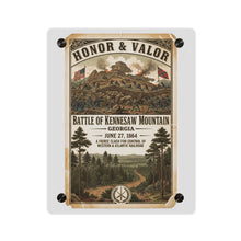 Load image into Gallery viewer, Acrylic Wall Art Panel - Battle of Kennesaw Mountain