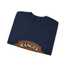 Load image into Gallery viewer, Crewneck Sweatshirt - Army - 75th Ranger Regiment - MIB - Ranger Scroll - 3D - Enhanced