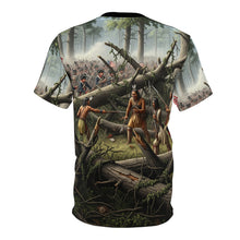 Load image into Gallery viewer, AOP Unisex Tee - Battle of Fallen Timbers 1794 - Northwest Indian War