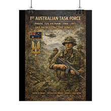 Load image into Gallery viewer, Posters - SAS patrolling the jungle in Vietnam