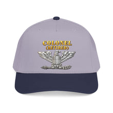 Load image into Gallery viewer, Mid Profile Baseball Cap - Colonel - Retired - 3D - Enhanced