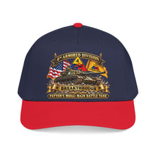 Load image into Gallery viewer, Mid Profile Baseball Cap - 4th Armored Division - PATTON'S M60A1 Main Battle Tank - Breakthrough Division