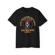Load image into Gallery viewer, Unisex Ultra Cotton Tee - Army - 2nd Infantry Division - ImJin Scout - DMZ Missions - 3D - Enhanced