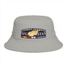 Load image into Gallery viewer, Bucket Hat — Afghanistan Combat Veteran Embroidered Patch - Combat Veteran - Afghanistan - V1