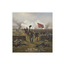 Load image into Gallery viewer, Indoor and Outdoor Silk Posters - Picketts Charge with Hat