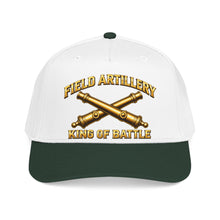 Load image into Gallery viewer, Mid Profile Baseball Cap - Field Artillery - King of Battle - 3D - Enhanced